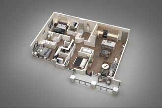 3 Bed/2 Bath 2008 floor plan